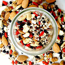 Fruit and nuts